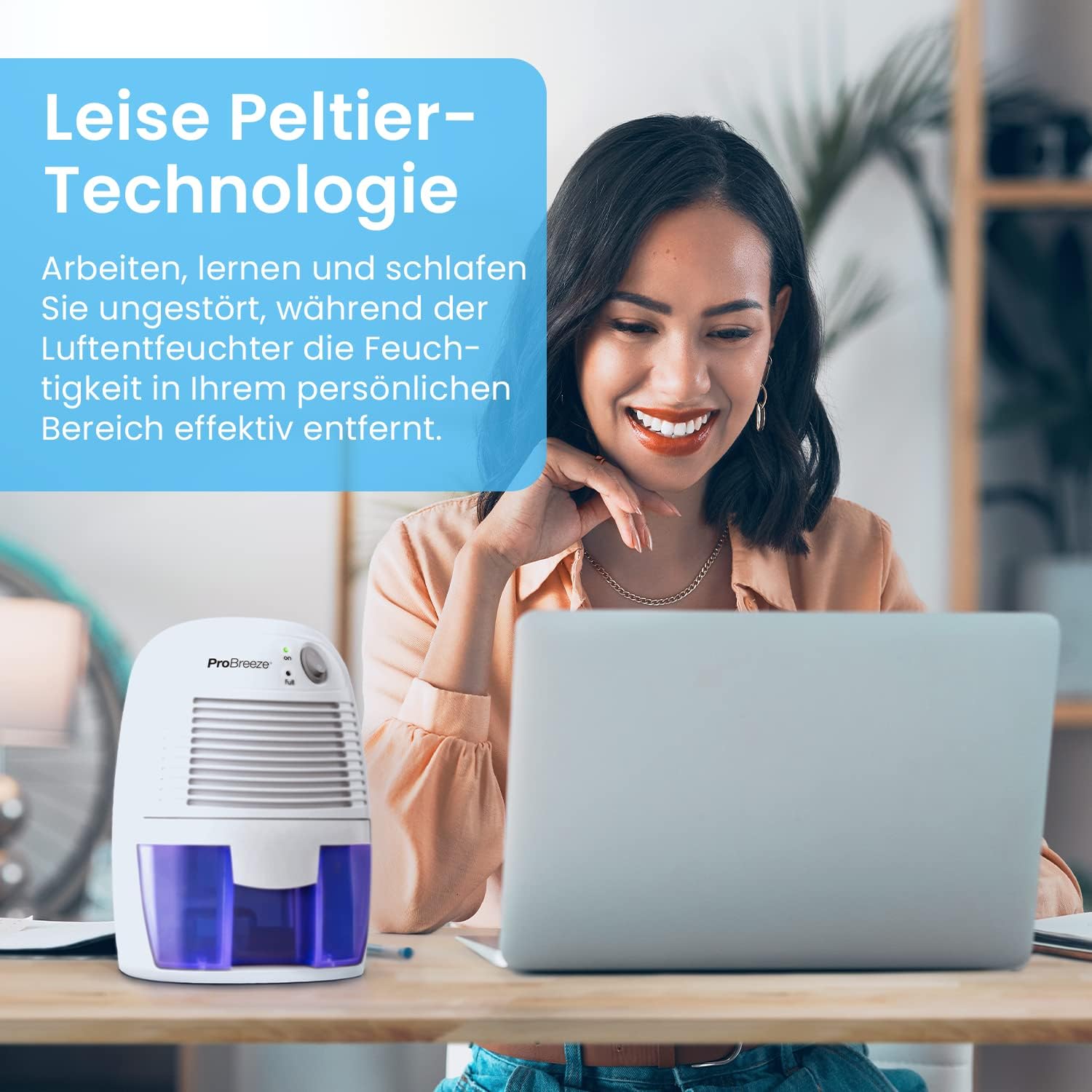 Pro Breeze Mini-Luftentfeuchter - Detailaufnahme 6